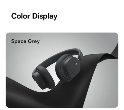 Baseus Wireless Bluetooth 5.3 Over-Ear Headphones – HiFi 40mm Driver, 70H Playtime Foldable Headset with Spatial Audio
