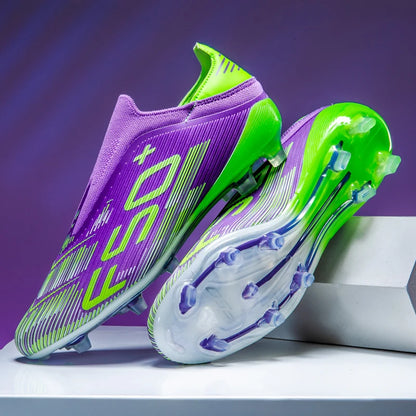 New Men’s Soccer Shoes Grass Football Boots Ultralight Sport Comfortable Indoor Cleats Non-Slip FG Turf Futsal Adult Non-Slip