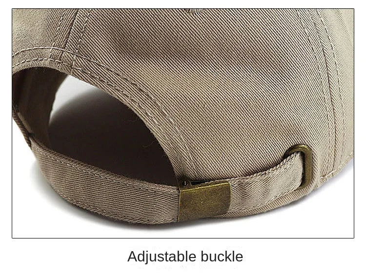 Big Head Plus Size Baseball Cap 100% Cotton Fits Men Women Adjustable Dad Hat Oversize 58-60cm 61-65cm