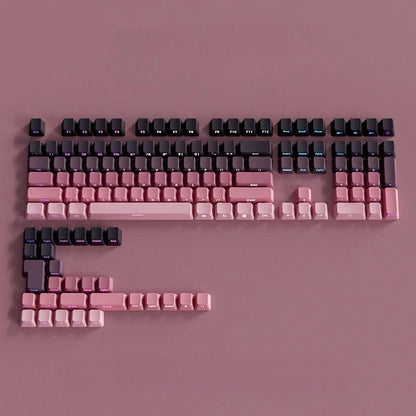 2025 Original Daylight Keycaps PTB Translucent, Side-engraved Oem 136 Keys, Customized To Fit 60/84/98/108 Mechanical Keyboards.