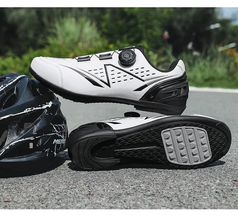 Professional Men Mtb Cycling Shoes White Racing Self-Locking 2024 Speed Road SPD Bicycle Sneakers New Women Flats Cleats Shoes