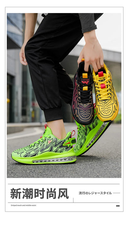 Herresko Sneakers Herre-fritidssko Herresko til tennis Luksussko Træningssko Løbesko Åndbare sko Modeloafers Løbesko til mænd