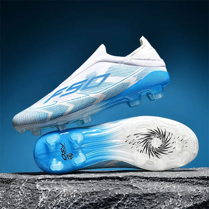 New Men's Soccer Shoes Grass Adult Non-Slip Football Boots Ultralight Sport Indoor Cleats FG Turf Futsal Comfortable