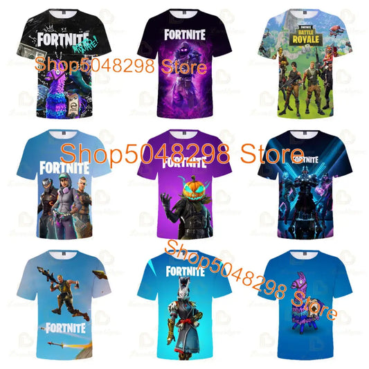 Sweatshirt 3D Fortnite Victory Battle Royale para criança, menino e menina, roupa infantil, tops e T-shirt de herói para adolescentes