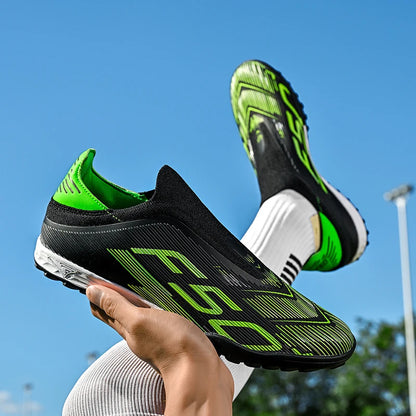 Chaussures de football F50 pour hommes, crampons d'entraînement rapides, chaussures de football antidérapantes pour extérieur, Chuteira Campo 35-45