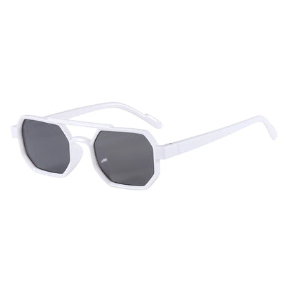 Children’s Sunglasses Vintage Double-beam Sun Glasses UV400 Outdoor Girl Boy Fashion Glasses Classic Square Kids Sunglasses
