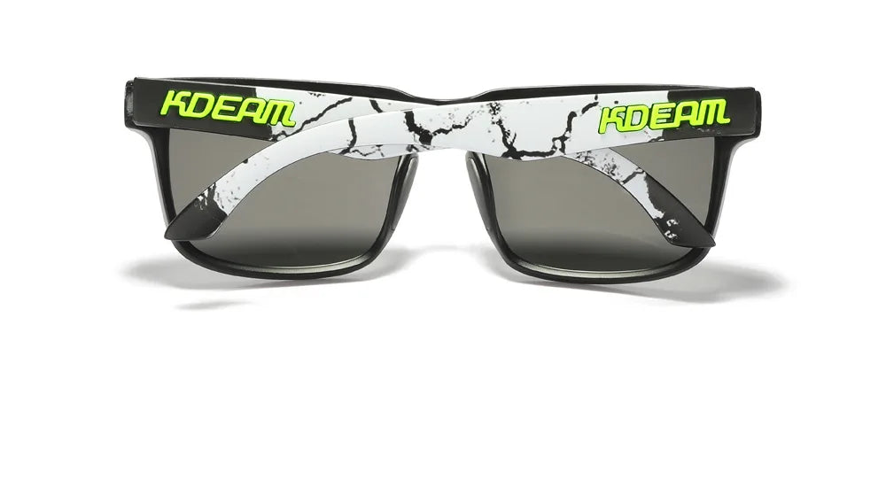 Kdeam High Quality Original Brand Design Polarized Sunglasses for Women Men Fashion Unisex  Trendy Outdoor Eyewear For Couple