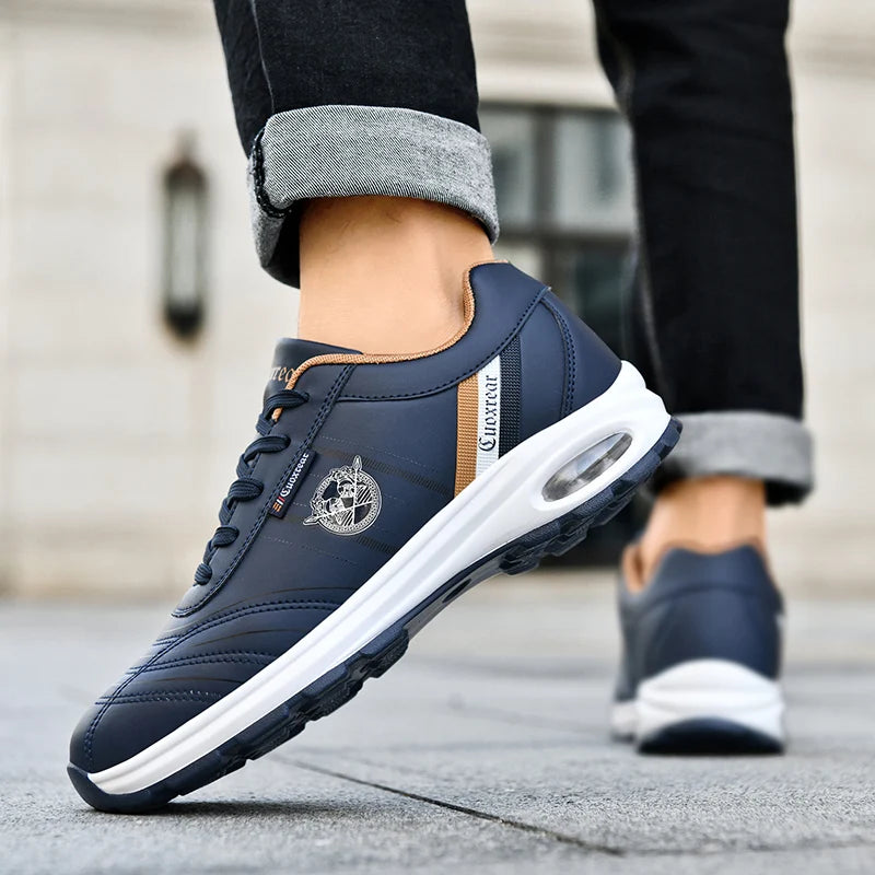 Mens Sports Shoes Big Size Breathable Comfortable Wear-resistant Snekaers Soft Sole Casual Flat Running Shoes for Man
