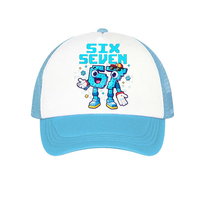 Steal A Brainrot 67 Baseball Cap Game Character Print Sun Hat Kids Adult Adjustable Peaked Caps Anime Fashion Summer Casual Hats