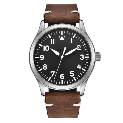 42mm Corgeut Sapphire miyota Watch Military Men Reloj Automatic Luxury Sport Design Clock Lume Leather Mechanical Wrist Watches