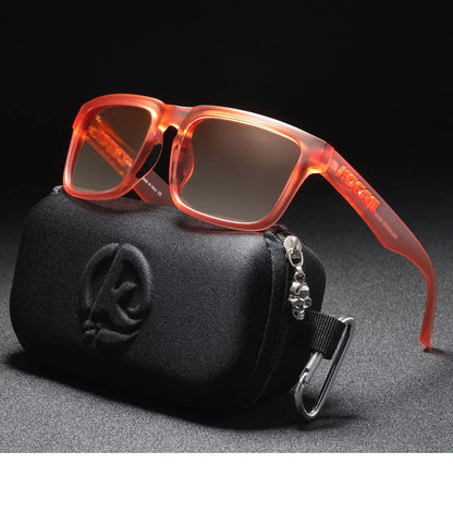 Kdeam High Quality Original Brand Design Polarized Sunglasses for Women Men Fashion Unisex  Trendy Outdoor Eyewear For Couple