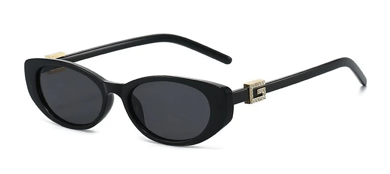 Sexy Cat Eye Sunglasses Women Vintage Small Frame Leopard Sun Glasses Female Black Shades Ladies Fashion Eyewear Oculus De Sol