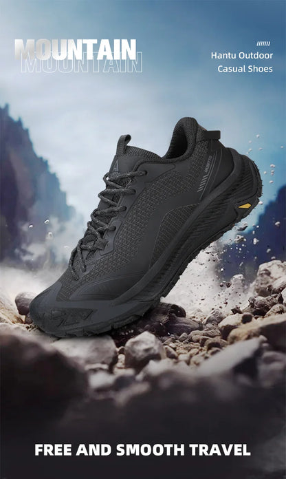 HUMTTO Trekking Shoes for Men Mountain Climbing Sneaker Outdoor Sports Shoe Breathable Walking Casual Sneakers Man Hiking Boots