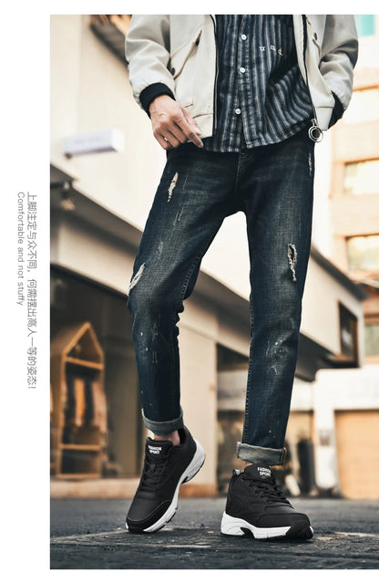 Chaussures de course respirantes pour hommes, baskets décontractées pour hommes, chaussures de tennis pour hommes, entraîneur de luxe, mocassins à la mode, 2024 nouveau