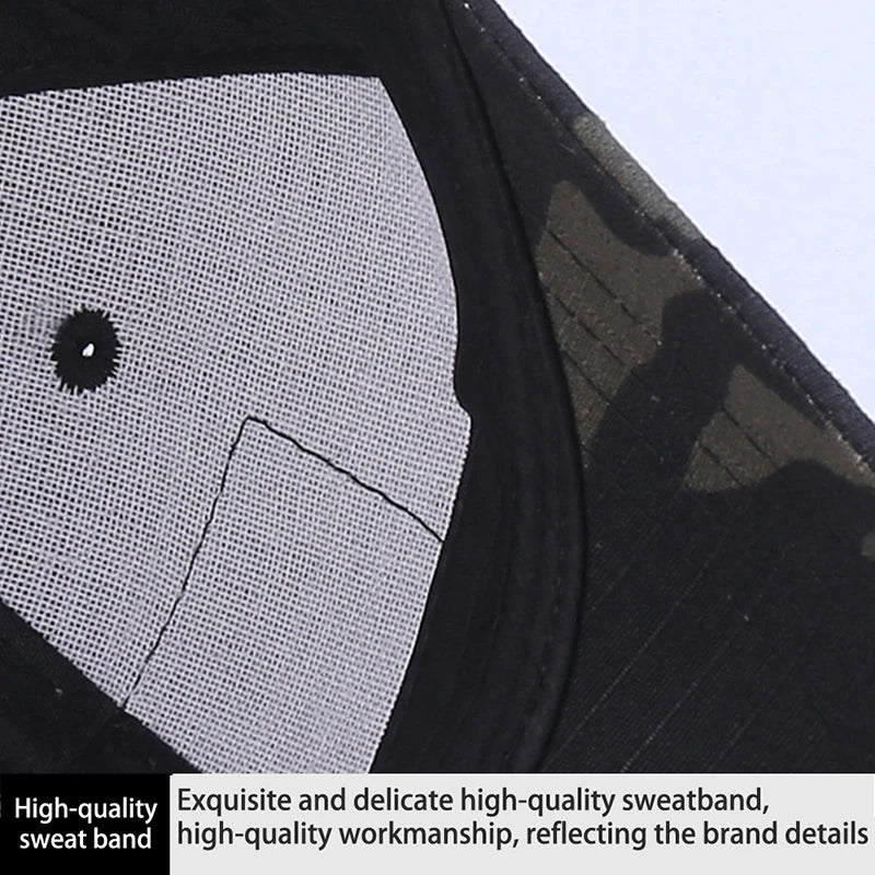 1pc Baseball Caps Camouflage Tactical Outdoor Soldier Combat Paintball Adjustable Hat Summer Snapback Sun Hats For Men Women