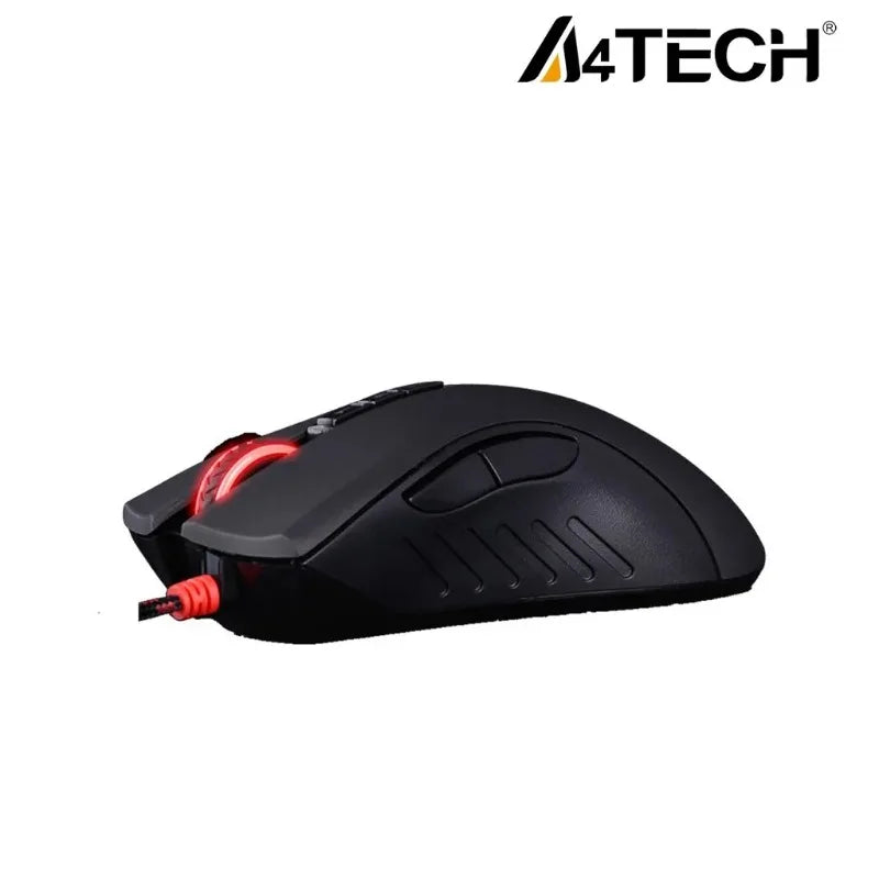 Drátová myš A4Tech Bloody A91 s okamžitým makrem na jedno kliknutí, makro jednotkou Io1.1, optickým enginem a 8 programovatelnými makry pro gaming