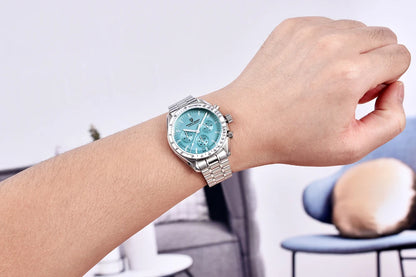 PAGANI DESIGN 2026 New Moon Watch Retro Luxury Quartz Watches For Men Stainless steel Luminous waterproof Sport Chronograph Man