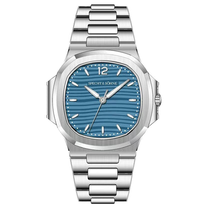 2026 New Specht & Söhne Luxury 40MM Quartz Watch For Men Super Slim Steel Sapphire Crystal 50M Waterproof 5711 Classic Watch