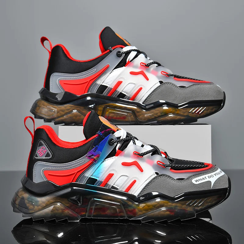 Herresko Sneakers Herre-fritidssko Herresko til tennis Luksussko Træningssko Løbesko Åndbare sko Modeloafers Løbesko til mænd