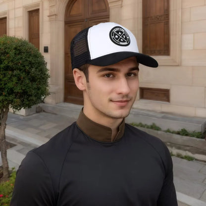 Four Seasons Mesh Baseball Cap Women Men Fashion Casual Breathable Letter Icon Unisex HipHop Trucker Caps Outdoor Sports Dad Hat