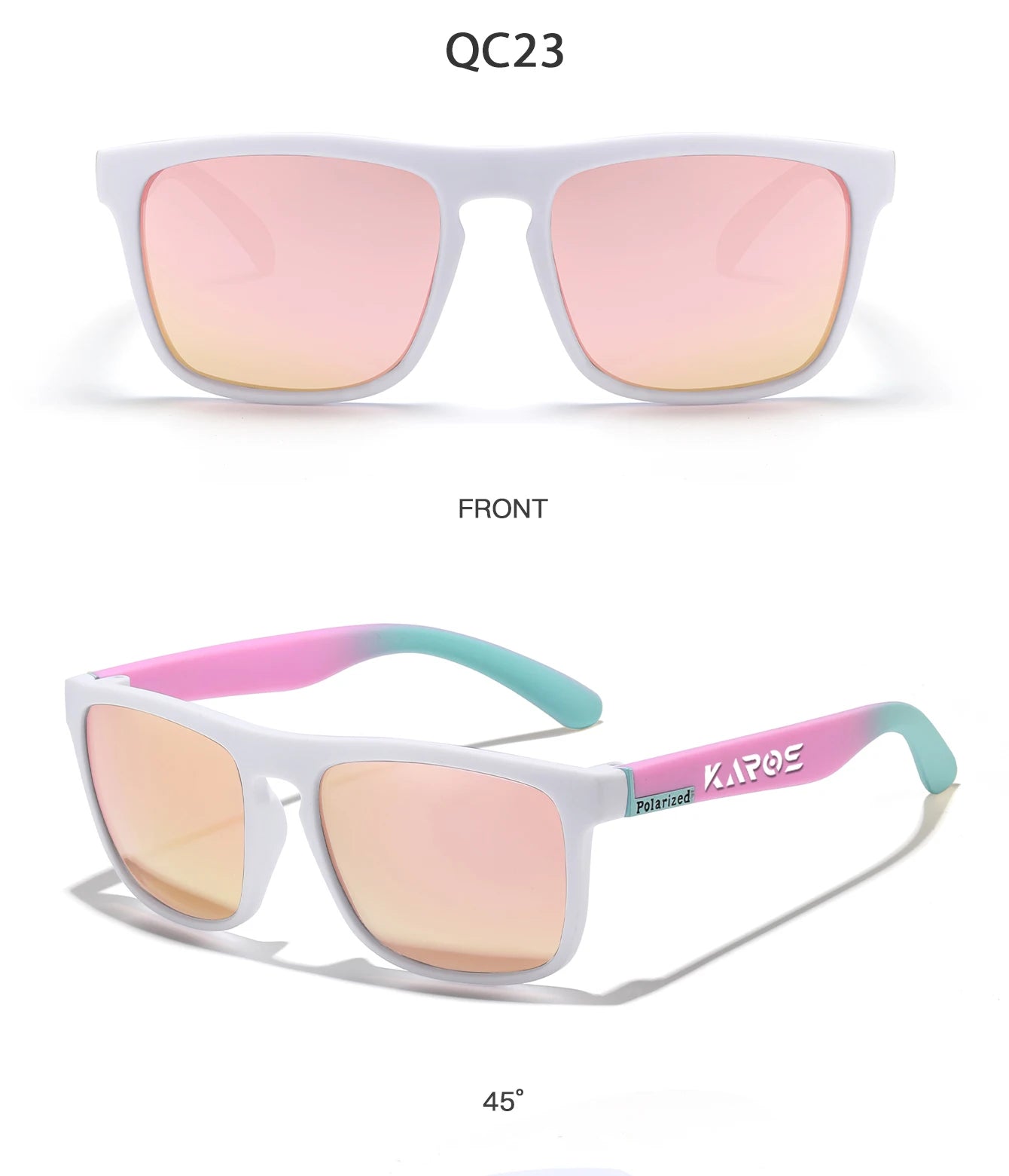 KAROS Polarized Sunglasses Unisex Car Driver Anti-Glare Goggles Outdoor for travel fishing beach UV400 eyeglasses