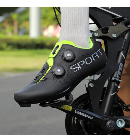 Ténis de ciclismo, sapatos de MTB respiráveis, sapatos de ciclismo de montanha para homem e mulher, sapatos para trilhos, sapatos desportivos para ciclismo de estrada, sapatos de ciclismo com pedais SPD