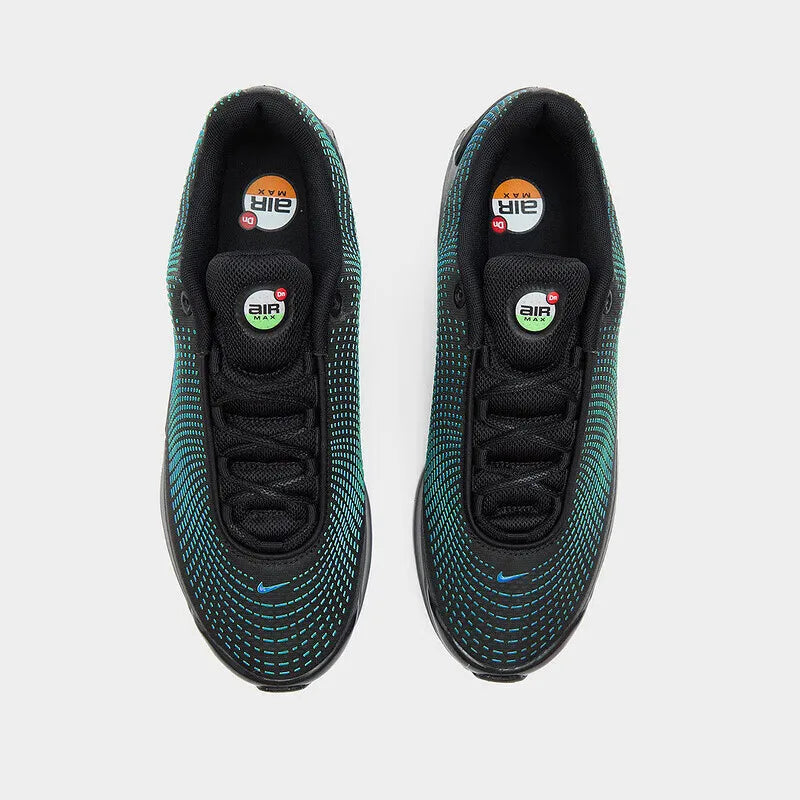 Nike Rear-Cushioning Air Cushioning Support Wear-Resistant Fitness Training Men's Running Shoes New Unique Textured Commuter Sports Running Shoes Air Max Dn Peacock Green Trendy Versatile Travel Casual Sports Shoes Niche Desi