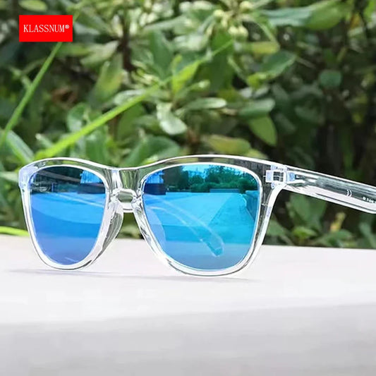 KLASSNUM 2026 Sunglasses Man Anti-uv Sun Glasses Coating Lens Driving Fishing UV 400 Protection Outdoor Sports Shades New In