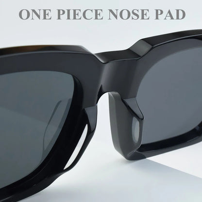2026 Sunglasses Thick Heavy  Japanese Style Men Fashion Sun glasses brand Acetate High Quality Classical Uv400 QUENTIN Sunglass