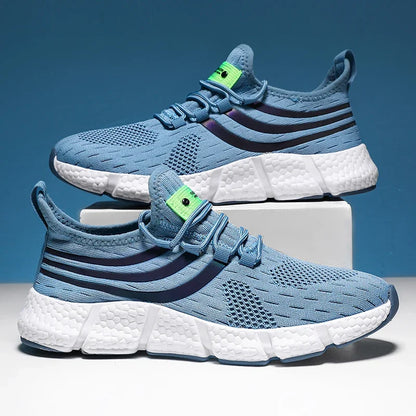 Pantofi sport casual pentru bărbați, adidași ușori și respirabili, antiderapanti, pentru alergare în aer liber, plimbare, tenis și jogging