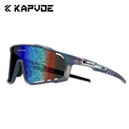KAPVOE New Technology Nano Lenses Cycling Glasses Outdoor Sports Sunglasses Men Women Road Bike MTB Bicycle UV400 Hiking Goggles