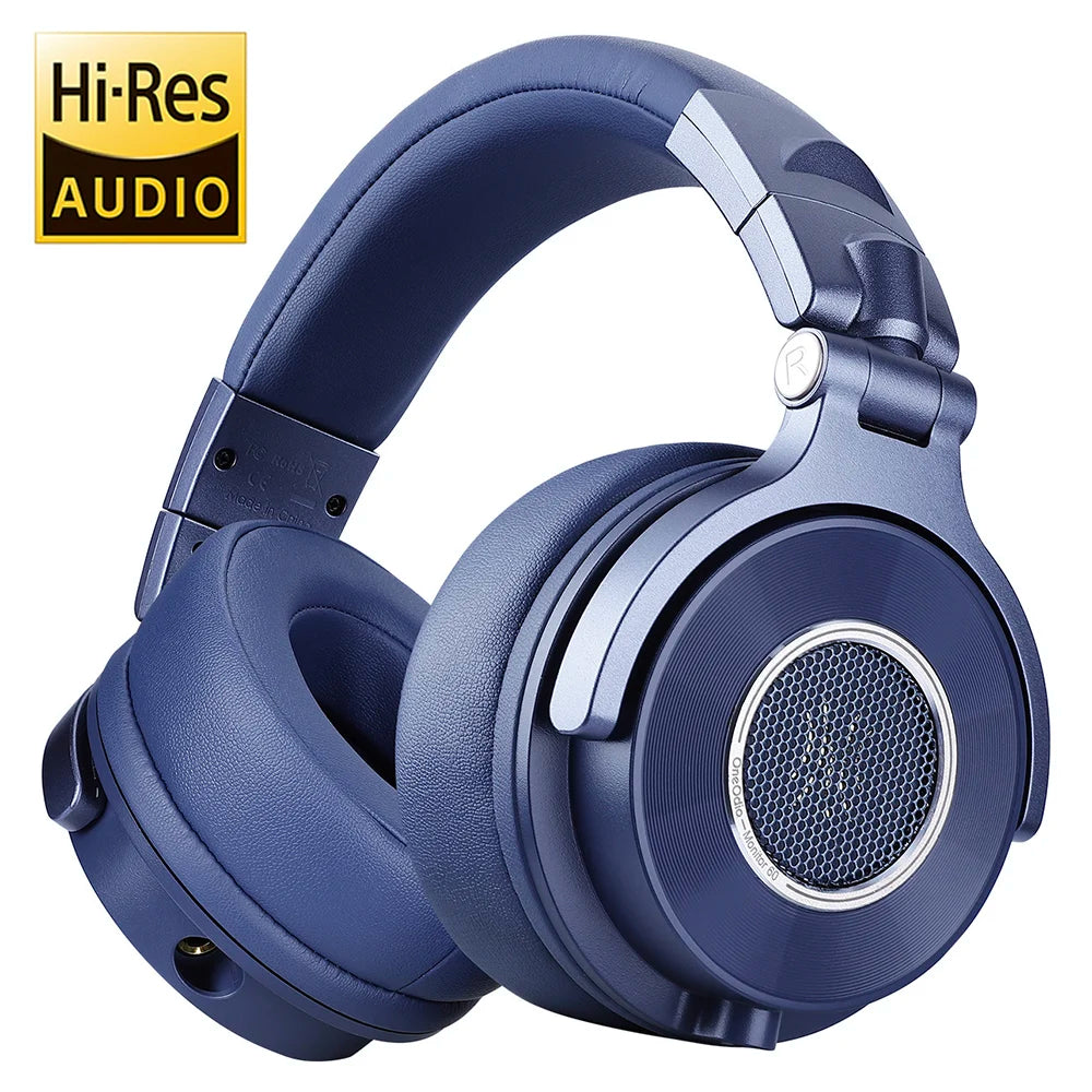 Oneodio Monitor 60 Wired HiFi Headphones Professional Studio DJ Headphones Stereo Over Ear Headset With Hi-Res Audio Microphone