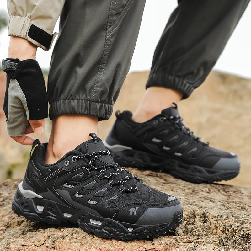 Zapatillas de senderismo para hombre y mujer, antideslizantes, para trekking, al aire libre, deportivas, de camping, entrenamiento, footing, transpirables, de escalada y de montaña.