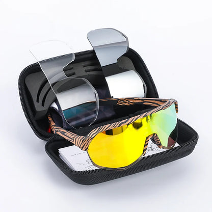 Peter Cycling Sunglasses S3 Outdoor Sports Glasses Men Women road Mountain Bicycle Glasses Riding Polarized Bike Eyewear Goggles