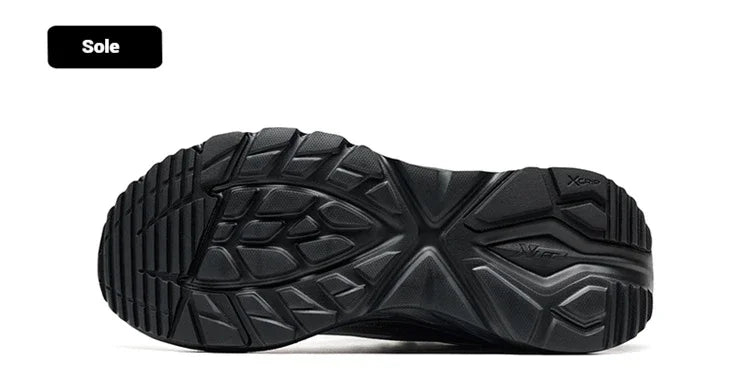 Xtep Male's Running Shoes Lightweight Breathable Shock Absorption Wear-Resistant Durability Cushioning Sneakers 875419110002