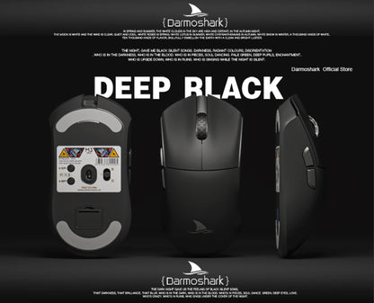 Darmoshark M3Pro -pelihiiri 2.4G BT Wireless Tri-Mode PAW3395 -sensorilla N52840 26000DPI, isokätinen makroajurihiiri pelaamiseen