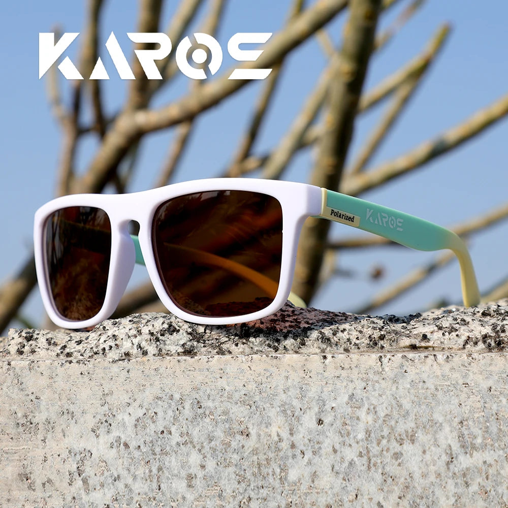 KAROS Polarized Sunglasses Unisex Car Driver Anti-Glare Goggles Outdoor for travel fishing beach UV400 eyeglasses