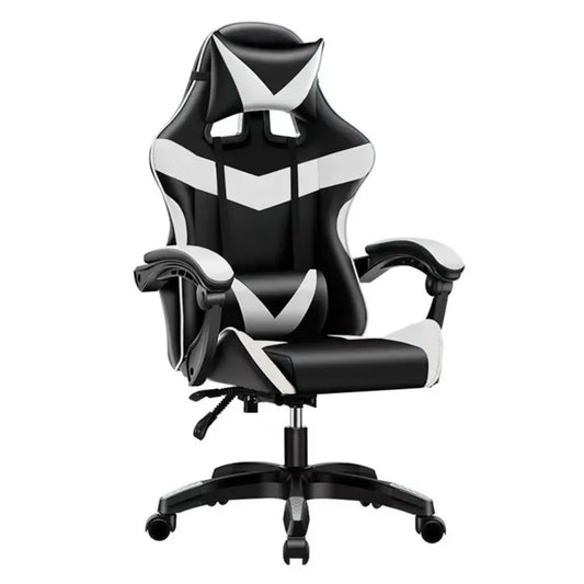 Chaise d'ordinateur chaise de jeu confortable longues heures assises appui-tête inclinable et Support lombaire pour meubles de bureau à domicile