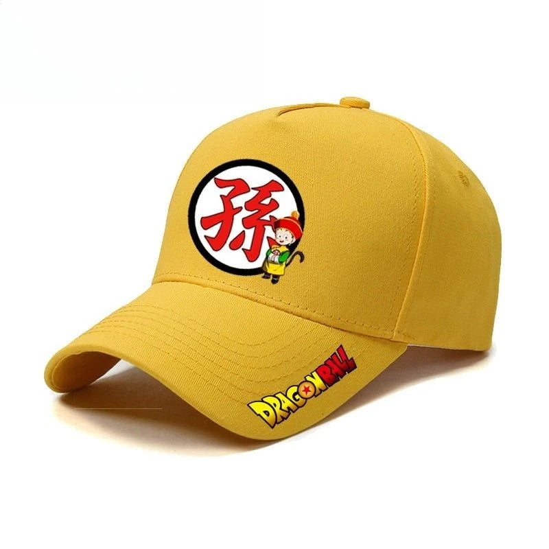 New Dragon Ball Master Roshi Son Goku Hat Creative High-Value Anime Cartoon Letter Print Unisex Casual Versatile Baseball Cap