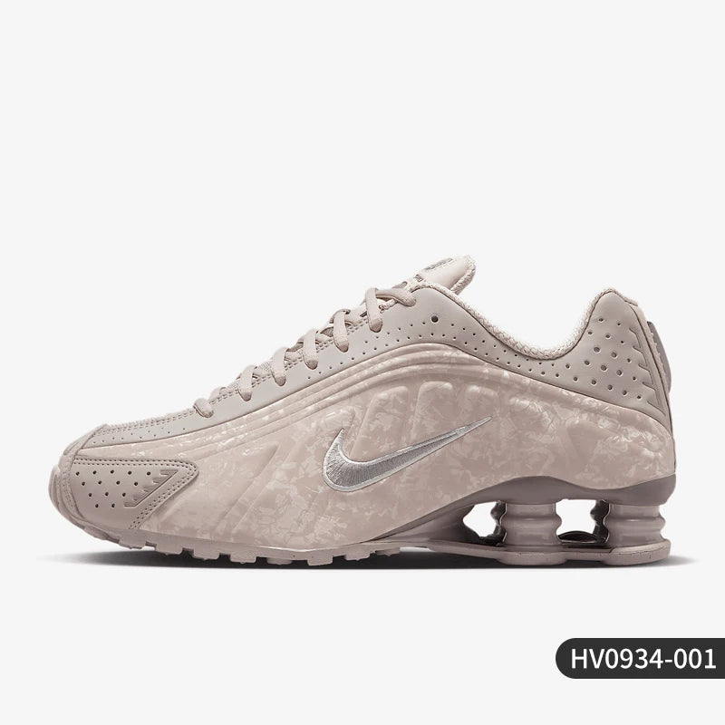 Оригинални дамски ниски маратонки за бягане с омекотяване Nike Shox R4 HV0934-001