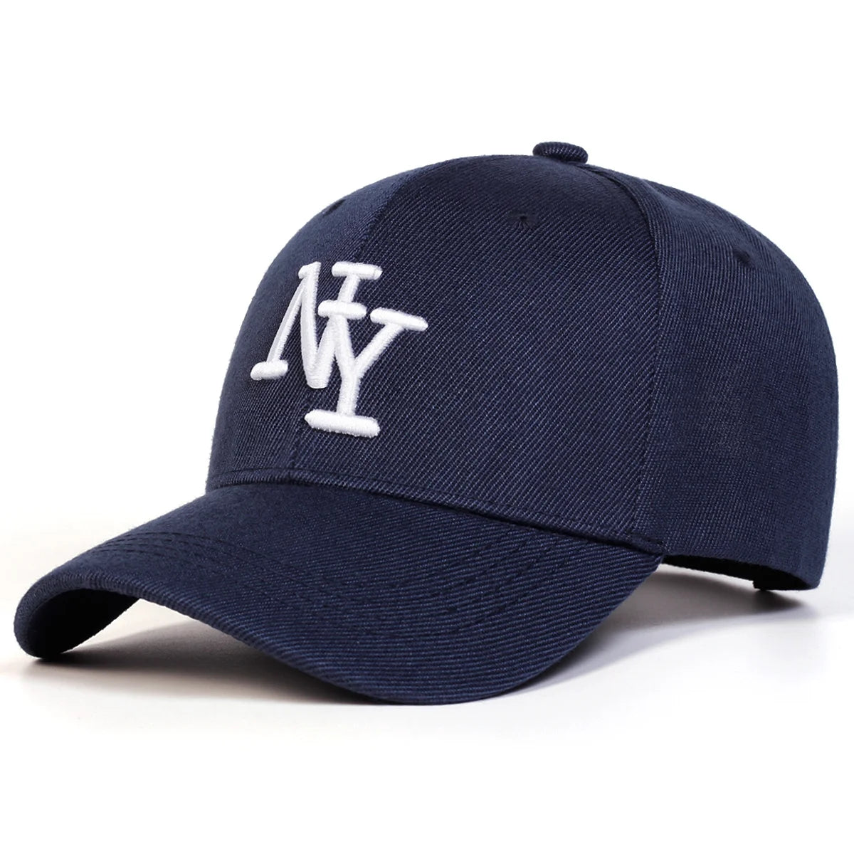 Cappellino da baseball da uomo con ricamo «NY», regolabile, casual, da esterno, adatto per gite primaverili e autunnali, viaggi, spiaggia e feste