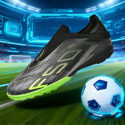 New Men's Football Boots Turf Soccer Shoes Sport Ultralight Comfortable Cleats Futsal Non-Slip FG Grass Indoor Adult Non-Slip