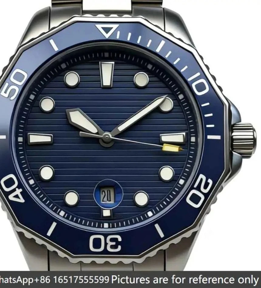38mm 43mm Luxury Men's Watch, Made of 904L Steel, Automatic Movement