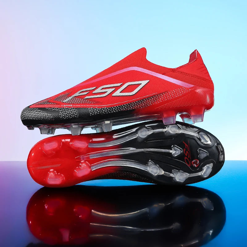 Men Soccer Cleats Professional Football Boots Society Turf Breathable Mesh Youth Soccer Shoes Anti Skid Male Sneakers Chuteira