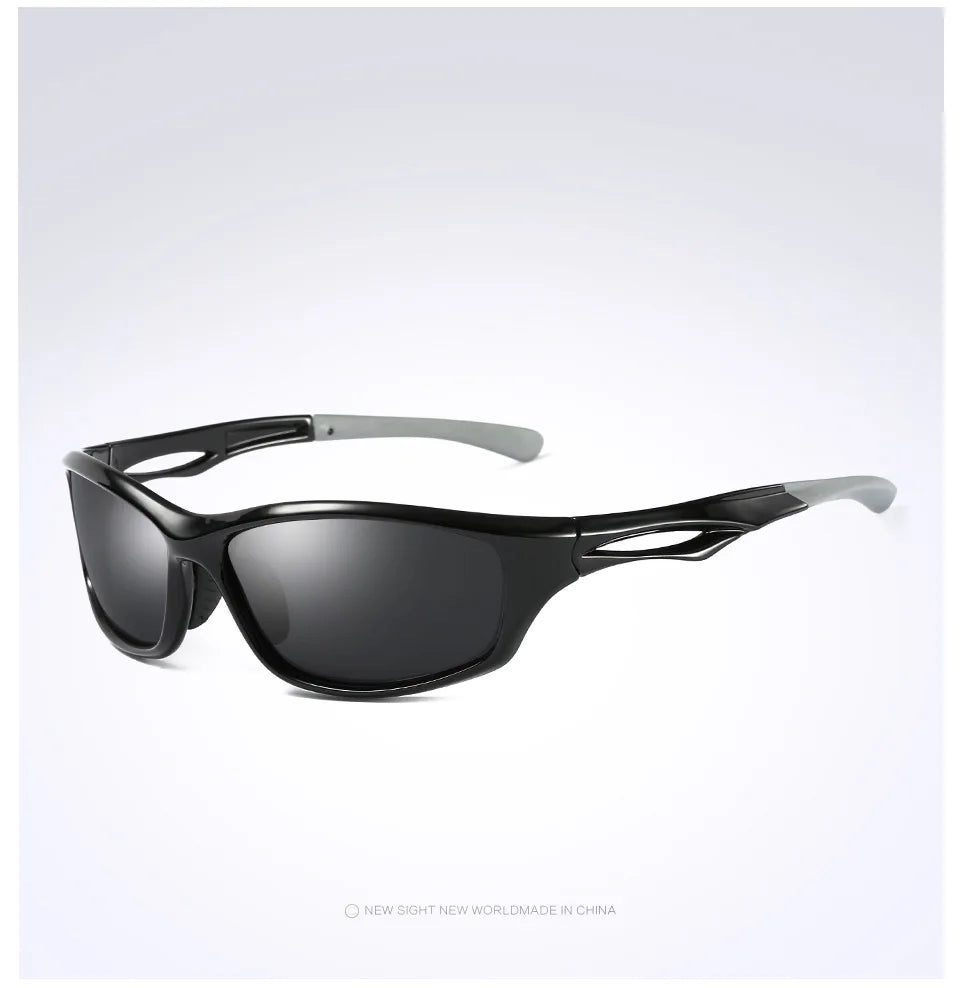 VCKA Polarized Myopia Sunglasses TR90 Men Women Classic Sport Driving Glasses Male Colorful Lenses Customized Prescription UV400