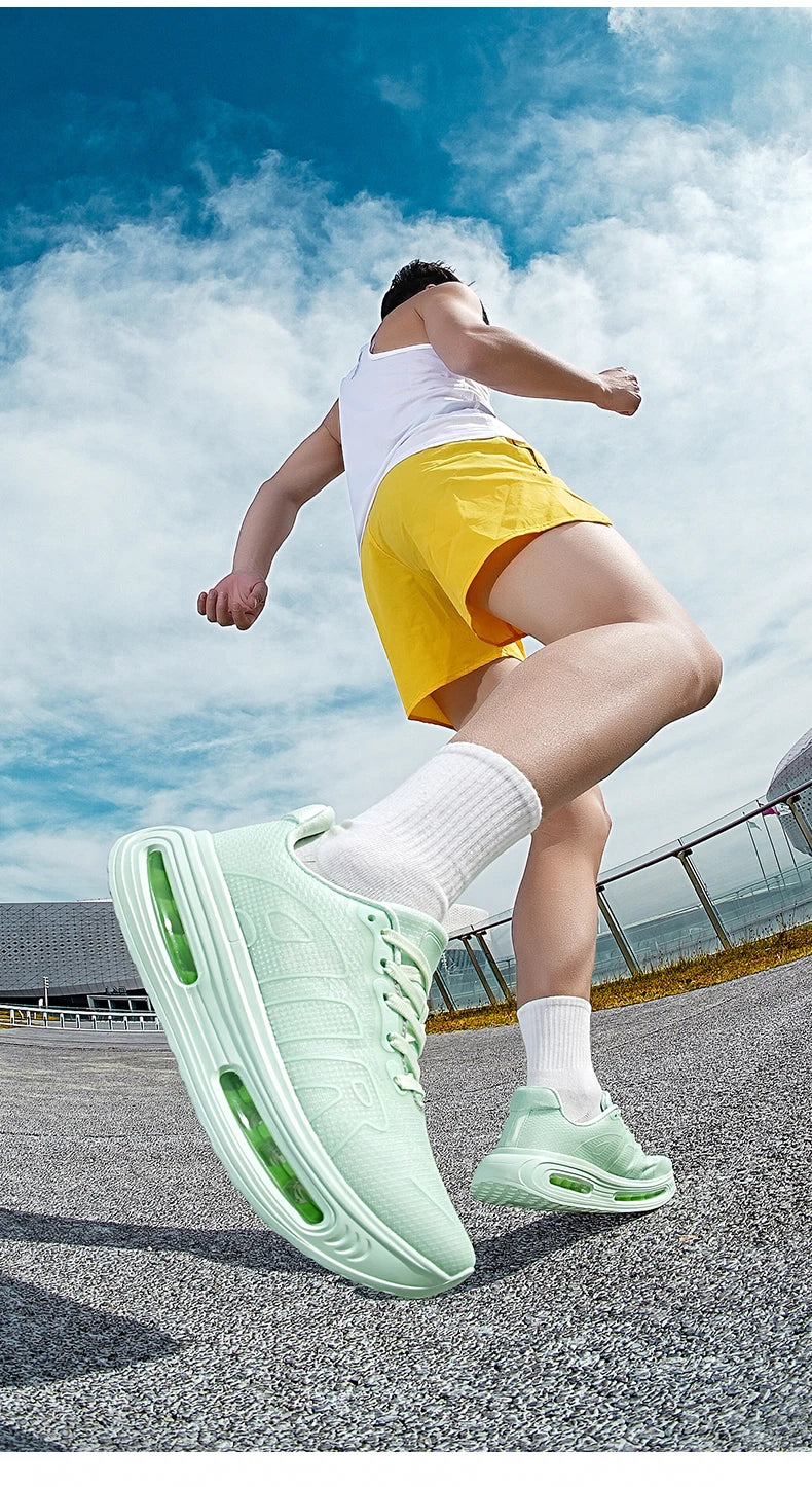 New Men Sports Running Shoes Casual Marathon Breathable Lightweight Women's Comfortable Athletic Nonskid Walking Sneakers