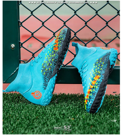 Professionelle fodboldsko til mænd, fodboldstøvler til klubbrug, originale indendørs fodboldsko, støvler til bane, græs og træning, TF/FG-sneakers