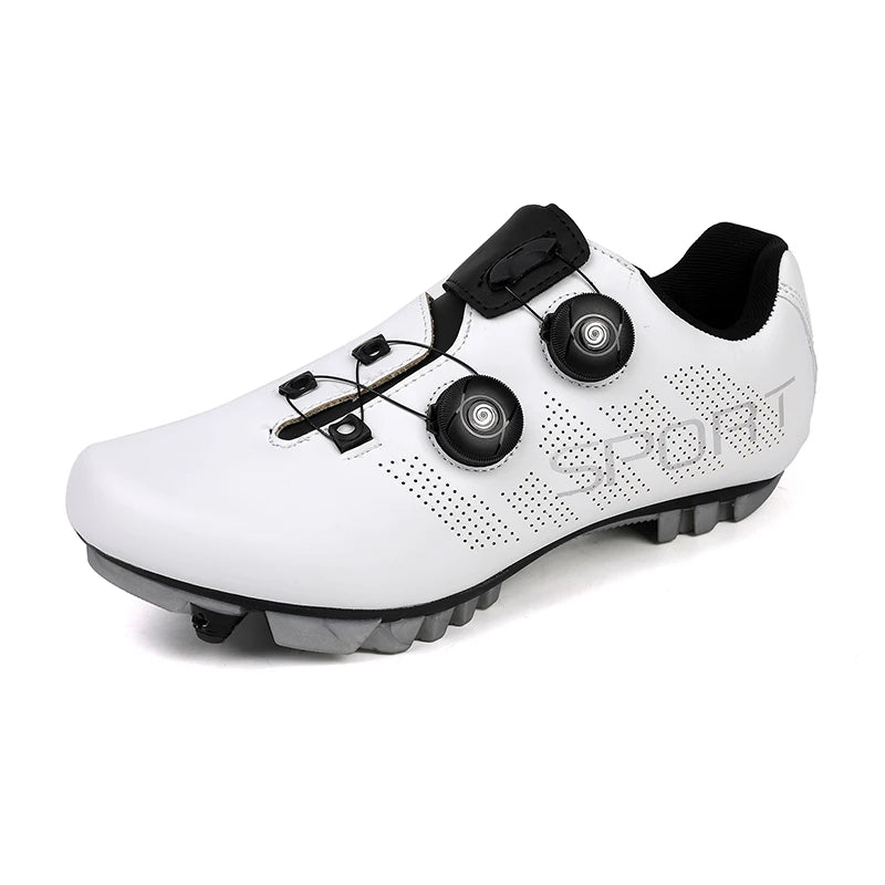 Ténis de ciclismo, sapatos de MTB respiráveis, sapatos de ciclismo de montanha para homem e mulher, sapatos para trilhos, sapatos desportivos para ciclismo de estrada, sapatos de ciclismo com pedais SPD