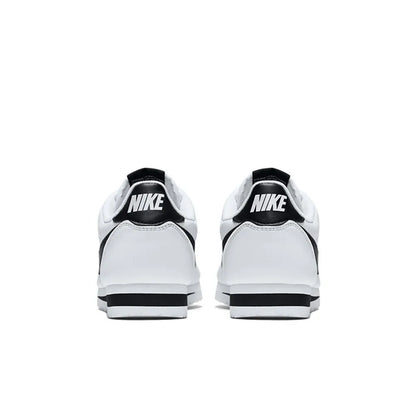 Nike Cortez Retro: Non-Slip, Durable, Lightweight, and Versatile Low-Top Running Shoes for Women in Black and White 807471-101