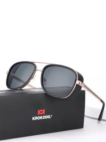 Tony Stark Sunglasses Man Woman Steampunk Sun Glasses Male Vintage Gradient Red Sunglass UV400